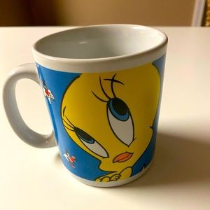 Vintage 1990’s Gibson Housewares Looney Tunes Tweety Bird & Sylvester Coffee Mug